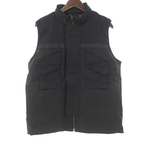 HEAVEN Tactical zip up down vest black