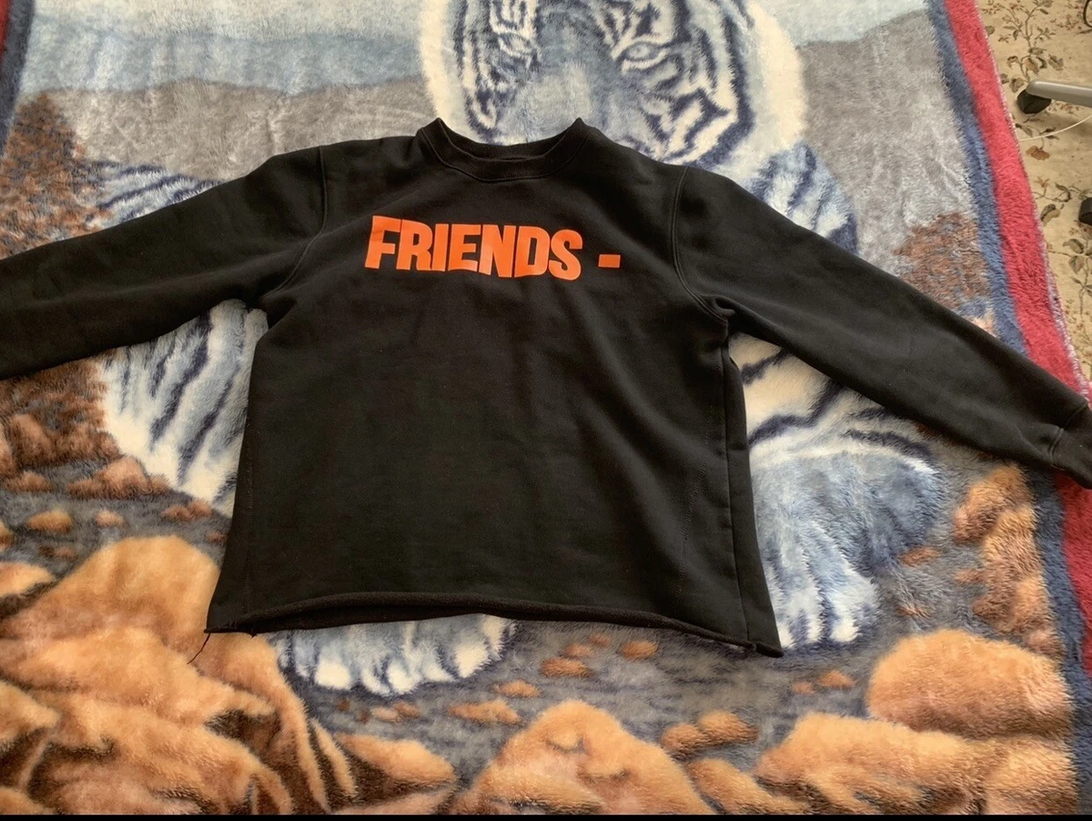 Vlone Friends sweater Black eBay