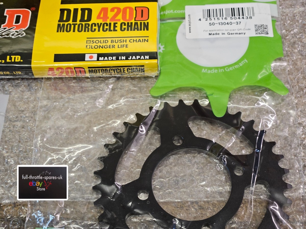 e  フォーク 6本セット fits: SUZUKI LT-Z 50 QUAD ATV 2006-2016 DID CHAIN AND SPROCKET