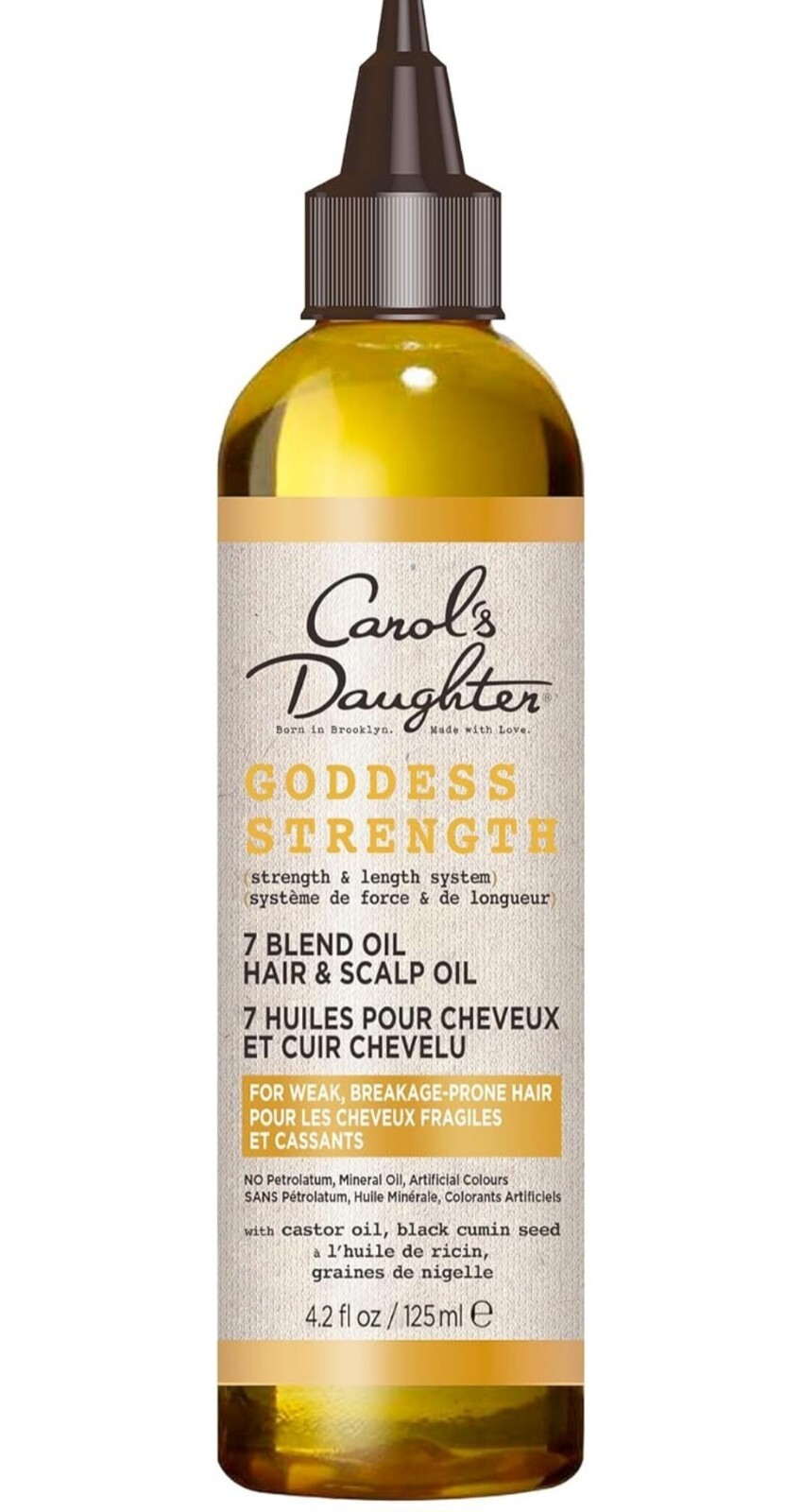 Huile cuir chevelu Goddess Strength Carol's Daughter pour votre routine nocturne