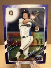 2021 Topps Chrome NPB #170 Ryo Watanabe Purple Refractor /299