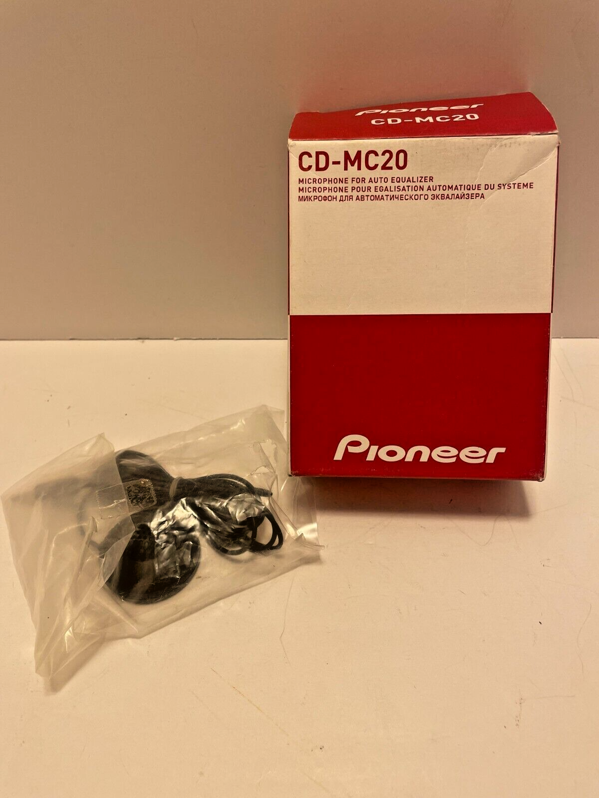 Pioneer CDMC20 AutoEQ Microphone for Car CD/DVD Receivers (Open