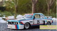 MINICHAMPS 1:18 Rally CSL 25 BMW 3.0 Alloy metal Model Car Diecast Toy Ornaments