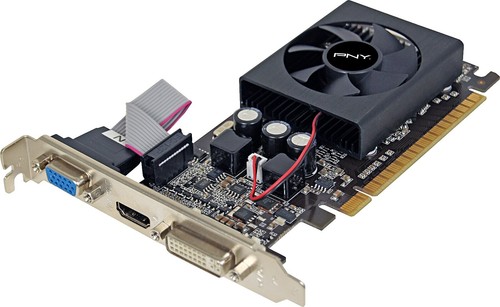 Carte Graphique VERT 9600GT - PCIe, 512 Mo DDR3, PNY (occasion)