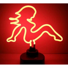 Neonetics 4MDFLP Mud Flap Girl Neon Sculpture