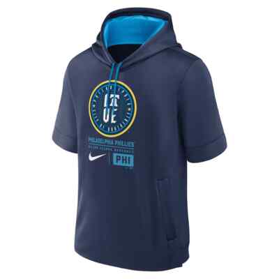 Philadelphia Phillies Nike City Connect Color Block Short Sleeve Pullover  Hoodie