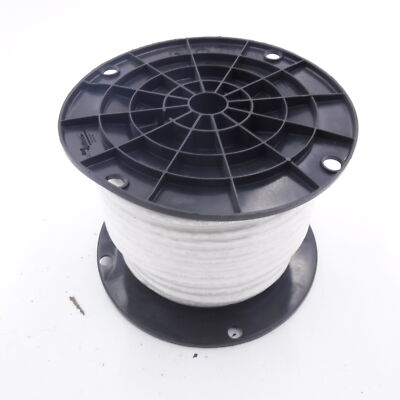 65' Carol C3525 RG6/U Type 75 Coaxial Cable 18AWG 18/1 Quad Shield White Jacket