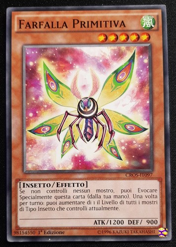 FARFALLA PRIMITIVA in Italiano CROS-IT097 Comune YUGIOH