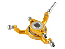 MH Precision CNC Titanium X Swashplate (GOLD) - BLADE180CFX/FUSION180/150S/Smart