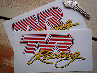 TVR RACING STYLE AUFKLEBER Griffith Cerbera Tuscan etc.