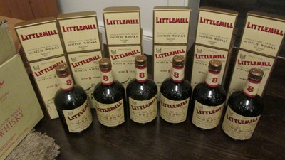 Karton 6x Littlemill 8 Yo 0,7 l 40% Single Lowland Malt Whisky