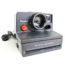 Vintage Poloroid Pronto Poloroid Land Camera with Strap