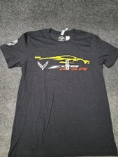 Corvette Racing Z06 GT3.R Shirt Mens Medium Black Graphic Tee Trackside NWT