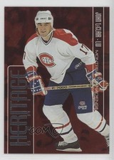 1999-00 ITG Be A Player Memorabilia Heritage Red 127/1000 John LeClair #H-02 1q2