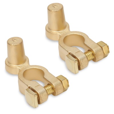 Battery Terminal Connector 1 Pair SAE to JIS Positive Negative Top Post