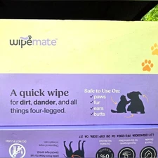 Wipemate Pet Wipes 4pk NEW Sealed