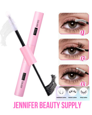 LASH BOND AND SEAL GLUE 10ml SUPER HOLD LONG LASTING NON IRRITATING LASH CLUSTER