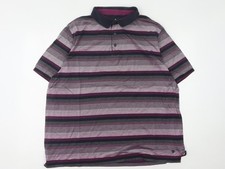 Marks and Spencer Men's XL Multicoloured Striped Polo