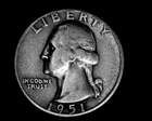 1951 D 25C WASHINGTON QUARTER