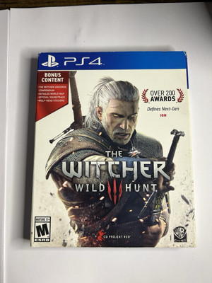 The Witcher 3 PS4 Playstation 4