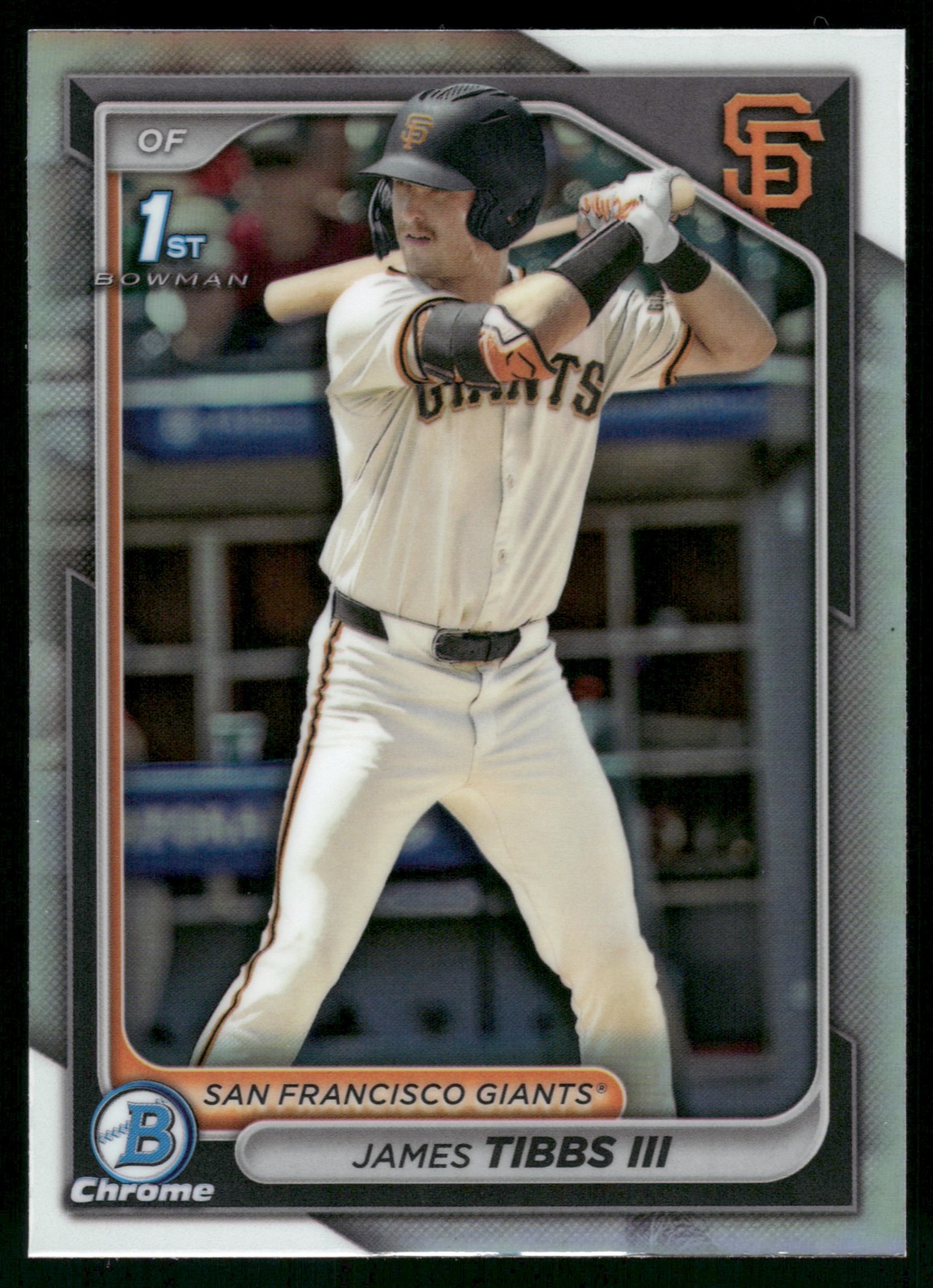 2024 Bowman Draft #BDC-40 James Tibbs III Chrome Refractor