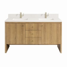 James Martin Vanities 435-V60D-1WZ Hudson 60