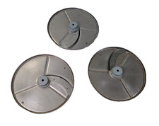 Lot of 3 Robot Coupe ES4 Food Processor Slicer Blade