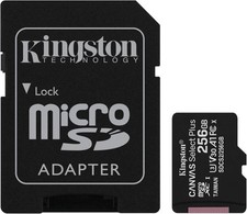 Kingston SDCS3/256GB 256gb Microsdxc Canvas Select Flsh Plus Gen3 150mb/s A1