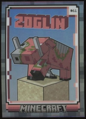 2024 Panini Minecraft Refractor Optichrome Iron 24 /149 #61 - Zoglin | eBay
