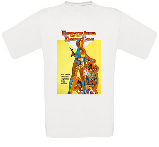 ALTRA T shirt Cleopatra Jones e il casinò dell'oro blaxploitation film cult nuova