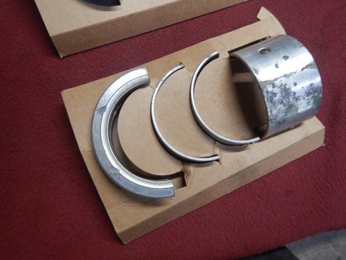 NOS 49-60 STUDEBAKER COMMANDER 245 6 CYL .010 CRANK SHAFT MAIN BEARING SET - Picture 3 of 7