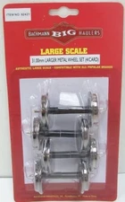 Bachmann 92421 Metal Wheel Set  ( Packs of 4)