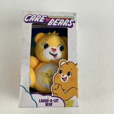 Care Bears Laugh-A-Lot Bear Micro Mini 3" Plush Stuffed Animal Toy Yellow Star
