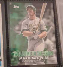 Topps 2022 Series 1 Welcome to the Show Mark McGwire #WTTS-39 Athletics MLB