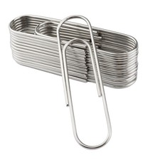 14 PCS 4 Inch 100mm Extra Large Paper Clips Silver Rust Resistant Metal Str...