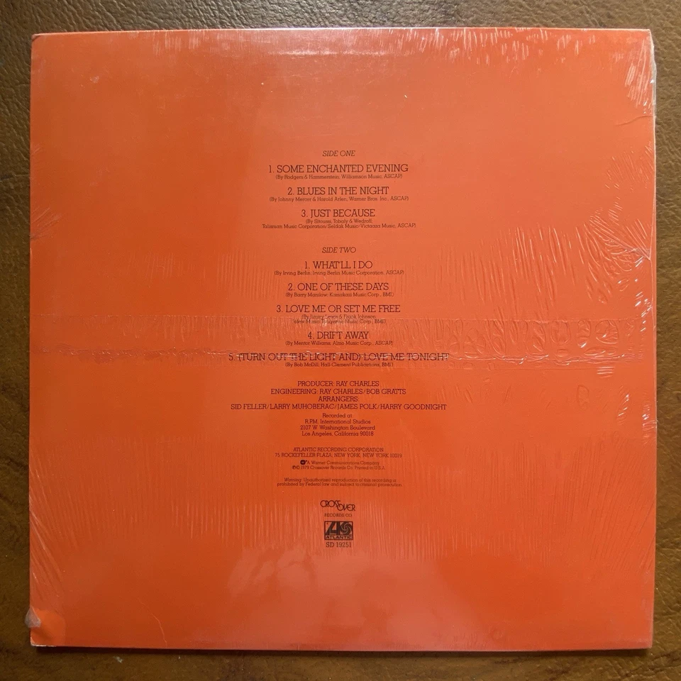 RAY CHARLES - Ain’t It So 1979 ATLANTIC LP SEALED!!! - Image 2 of 2