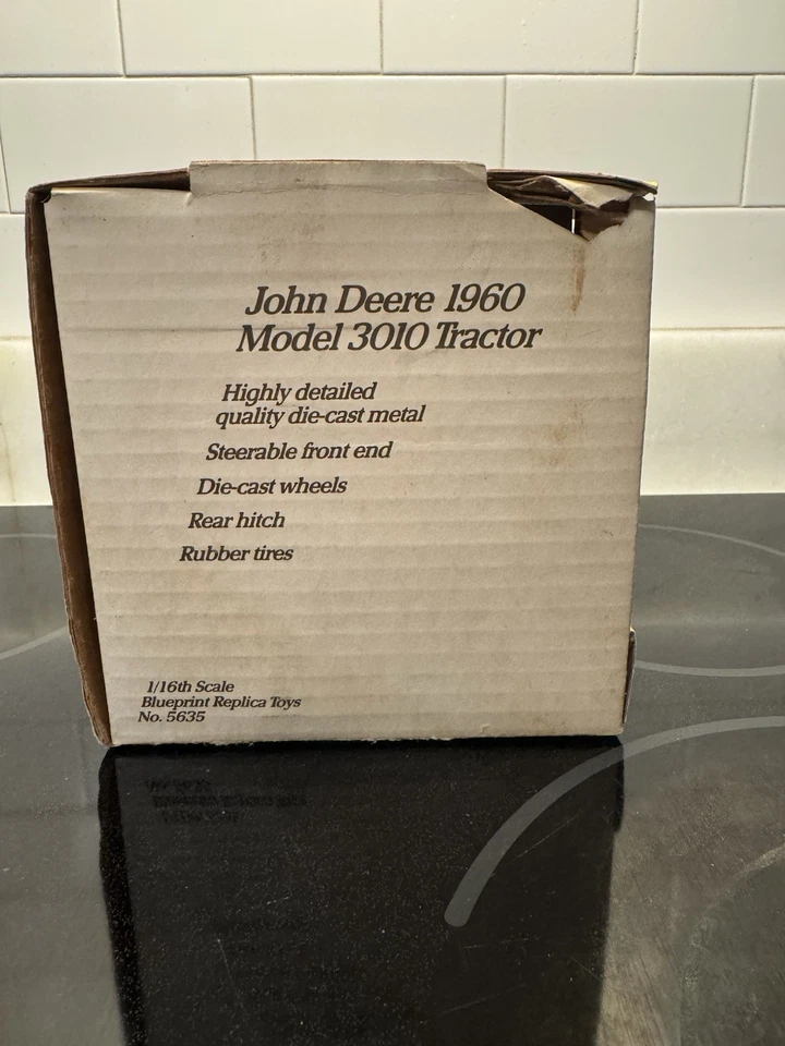 Tractor John Deere 3010 Edición Coleccionista - Modelo Die-Cast Escala 1/16 - Ertl Foto 4 de 4