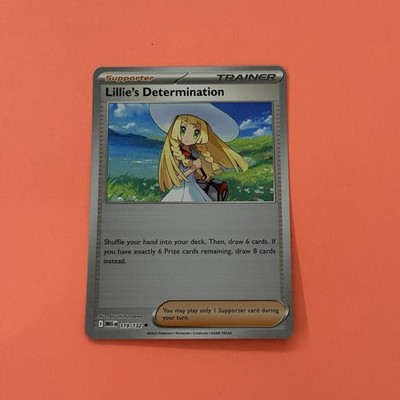 Lillie's Determination 119/132 Reverse Holo NM-M | eBay