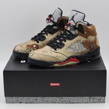 824371-201 Supreme Nike Air Jordan 5 Retro Desert Camo (Men's)