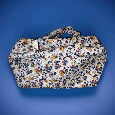 Vera Bradley Large Travel Duffel Bag Disney Mickey Mouse Family