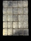 Lot of 25 – Valcambi Suisse 1 Gram .999 Fine Silver Bars – 25g Total