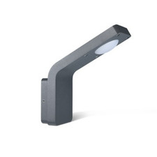 Insika Modern LED Outdoor Wall Light - Graphite Grey - Warm White