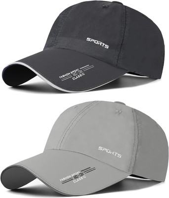 2 Stück unisex Baseball Caps schnelltrocknend, verstellbar, Sonnen- und Sporthüt