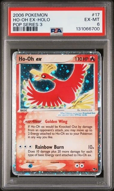 Ho-Oh ex - POP Series 3 #17 Price & Value ($125.00) | PokeScope