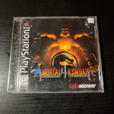 Mortal Kombat 4 Playstation 1 Case And Manual Only