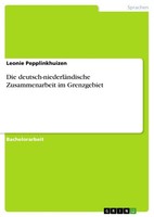 Die Deutsch-NiederläNdische Zusammenarbeit Im Grenzgebiet (Buch)