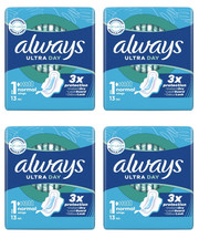 Image of 56 x Always Ultra Sanitary Towels 3x Protection Super AbsorbentWith InstantDry