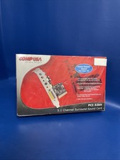 COMP USA 5.1 Channel Surround PCI 32 Bit 3D Sound Card.