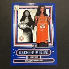 2025 Panini Donruss WNBA Aneesah Morrow Franchise Features 7 Press Proof Blue RC