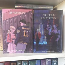 Untouchable & Brutal Ambition by Sam Mariano Mystic Book Box Special Editions
